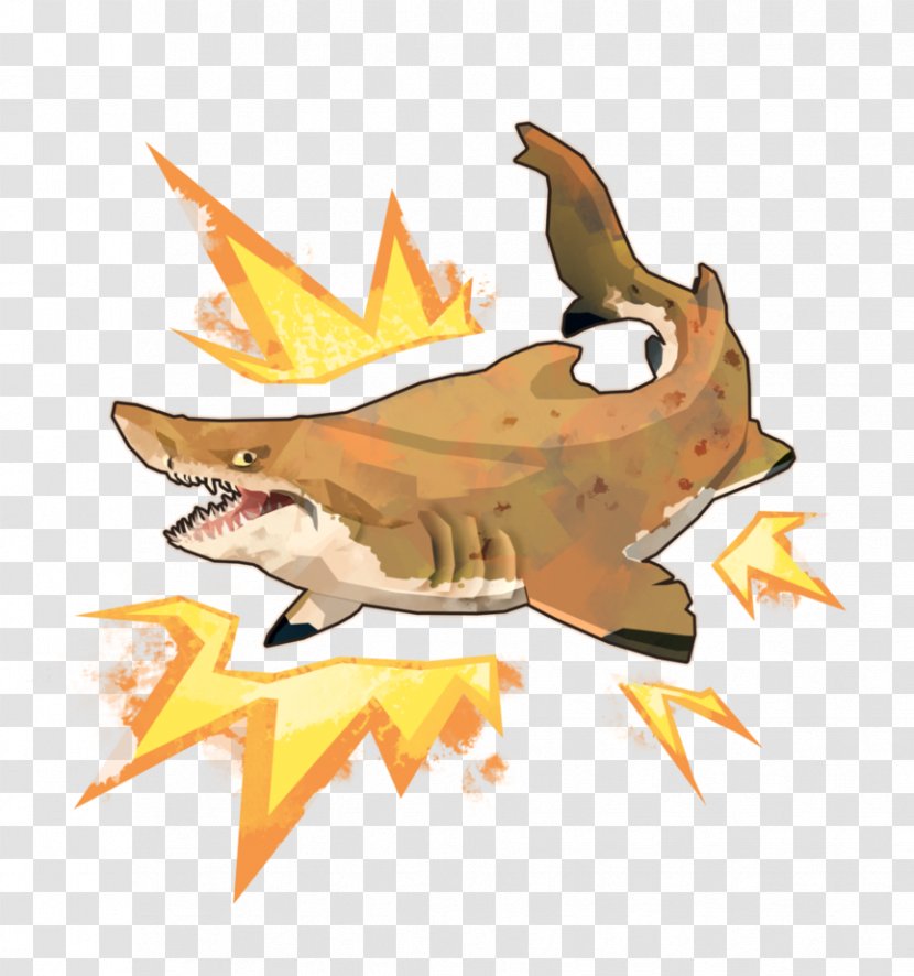 Sand Tiger Shark Hammerhead Art - Bull Transparent PNG
