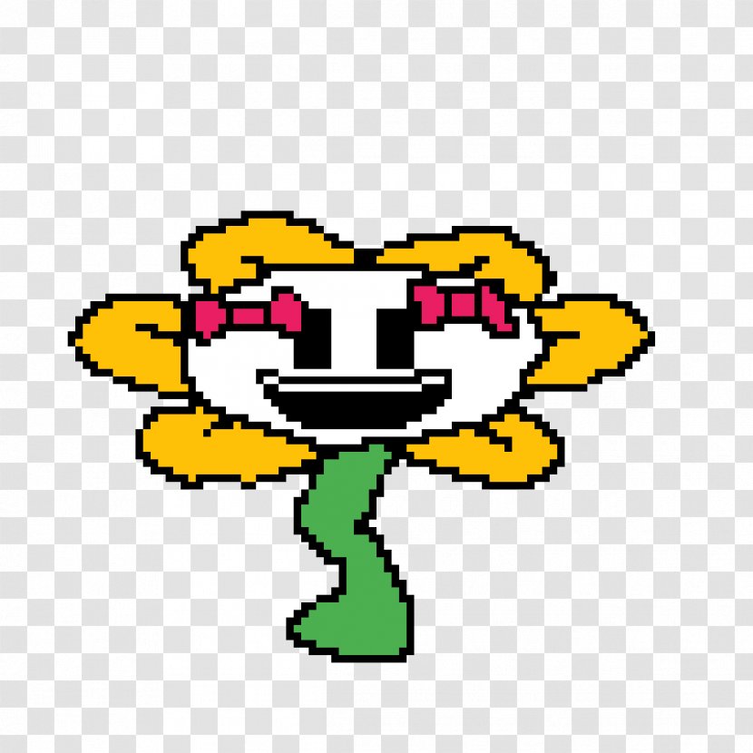 Clip Art Product Line Flower Cartoon - Flowey Map Transparent PNG