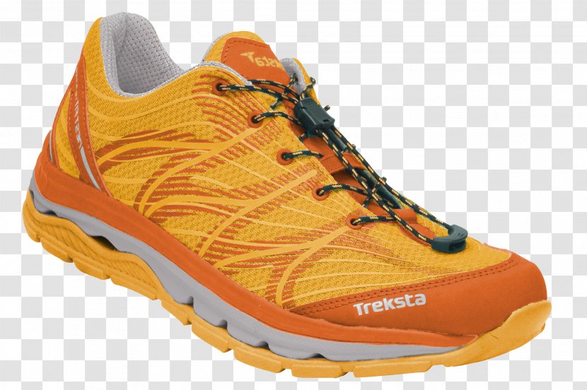 Treksta Wave Foot Woman Shoe - Hiking - Orange Transparent PNG