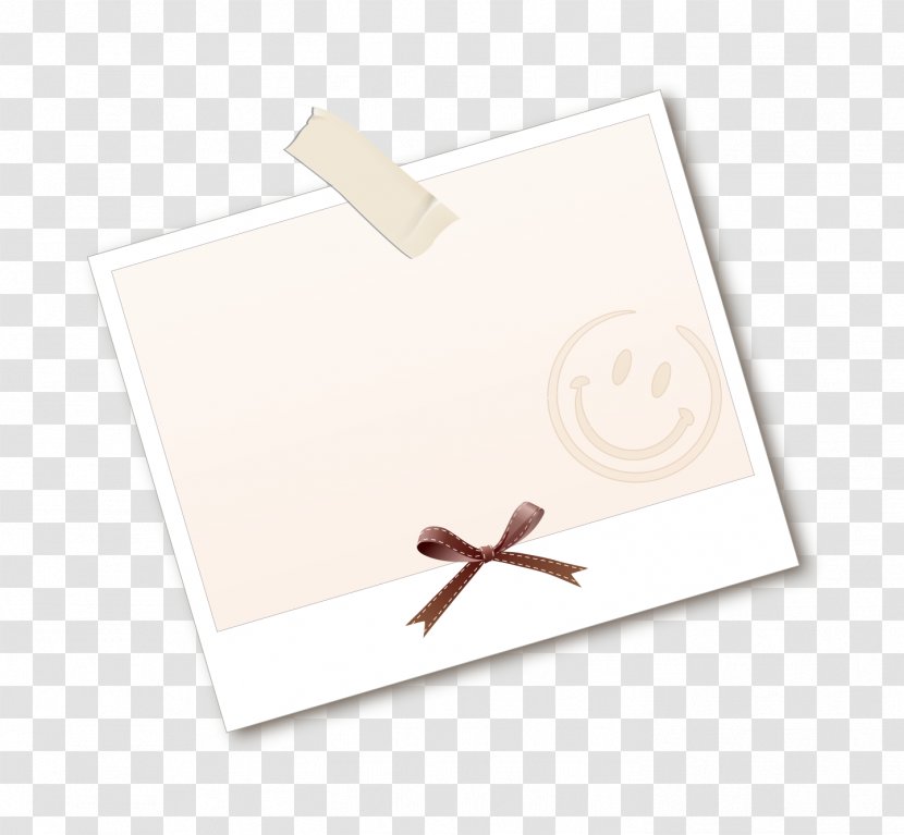 Adobe Illustrator - Beige - Cute Smiley Face Border Transparent PNG
