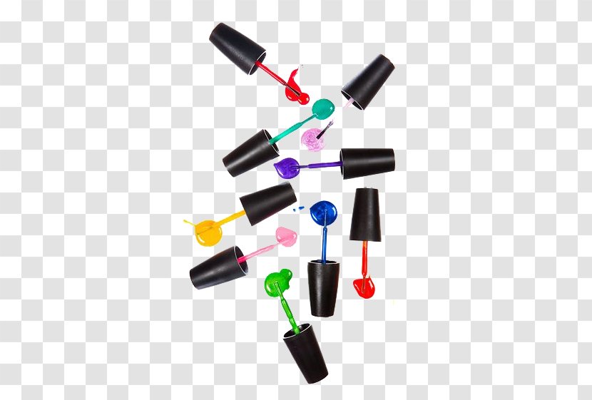 Nail Polish Gel Nails Art Manicure - Cosmetics - Multicolor Transparent PNG