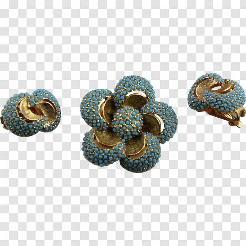Turquoise Body Jewellery - Gemstone - Brooch Transparent PNG