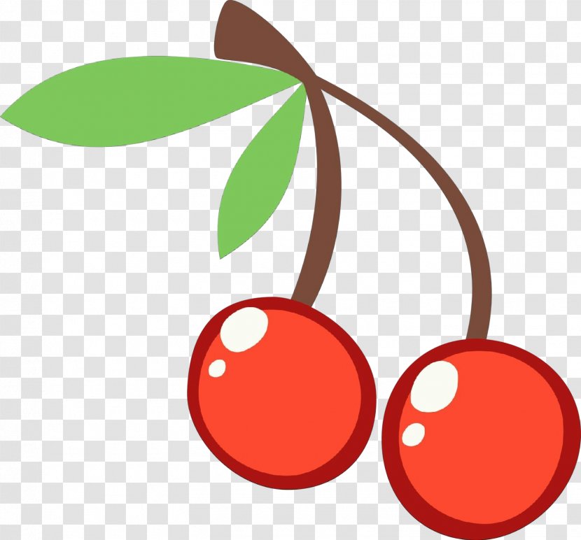 Cherry Red Leaf Plant Tree - Drupe Fruit Transparent PNG