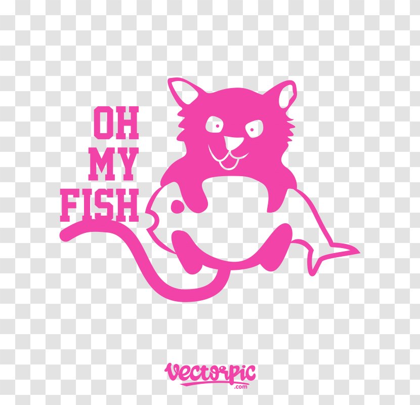 Whiskers Logo Clip Art Vector Graphics Illustration - Cartoon - Funny Stressed Out Cat Transparent PNG