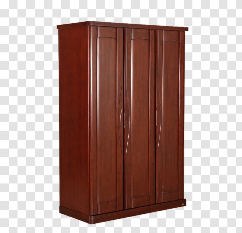 Wardrobe Closet Cupboard Cabinetry Drawer - Tree - Three Solid Wood Transparent PNG