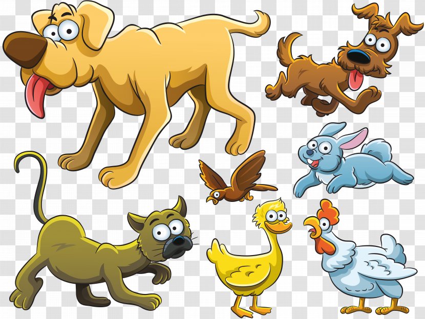 Cartoon Funny Animal Drawing - Stock Photography - Animals Vector Transparent PNG