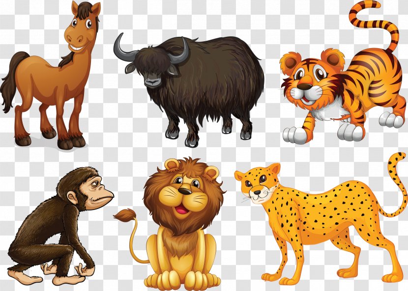 Royalty-free Clip Art - Terrestrial Animal - Jungle Transparent PNG