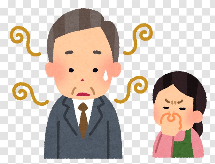 Old Person Smell Body Odor 体臭 Sebaceous Gland - Head - EDC Transparent PNG
