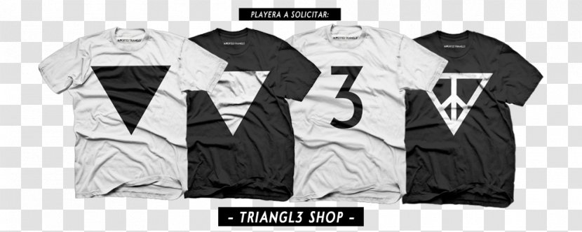 T-shirt Jacket Logo Outerwear - White - Inverted Triangle Transparent PNG