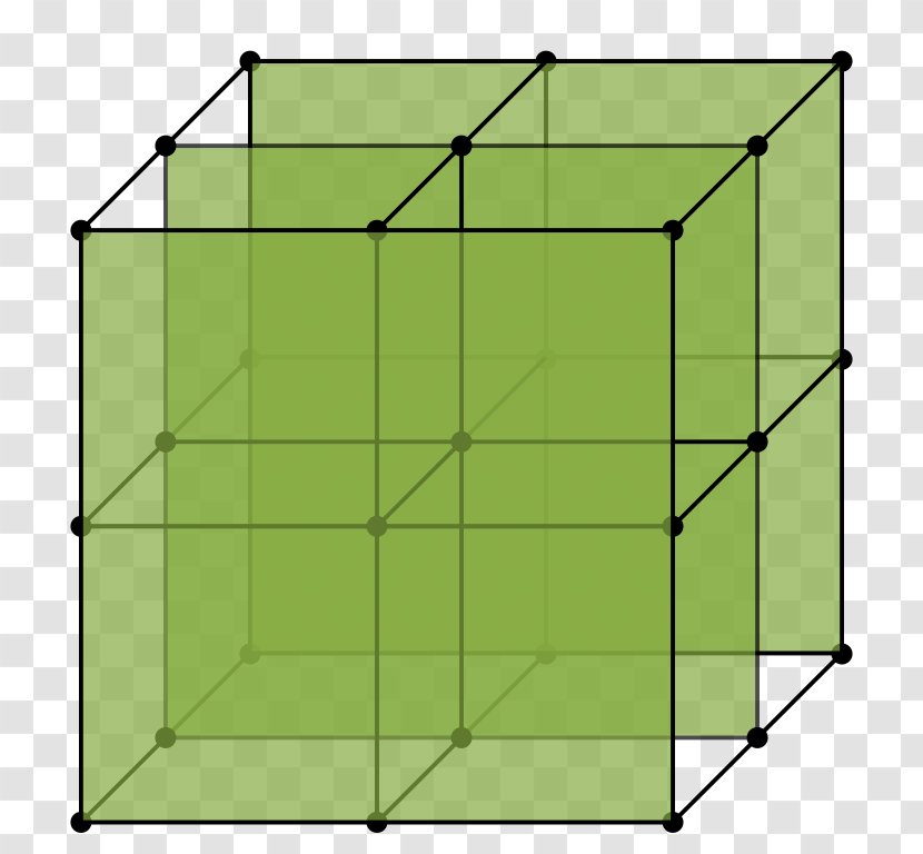 Green Symmetry Leaf Point Pattern - Shed Transparent PNG