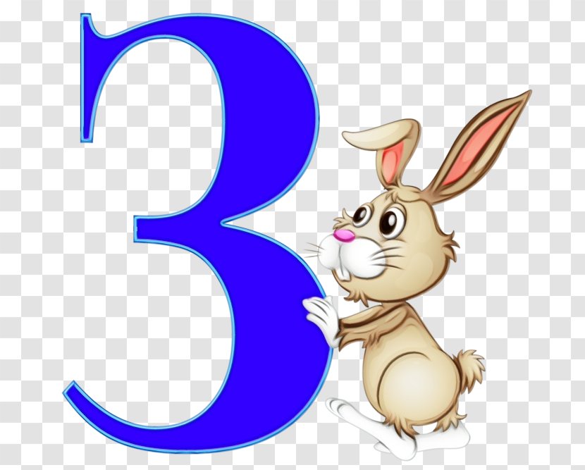 Easter Egg Cartoon - Symbol - Number Transparent PNG