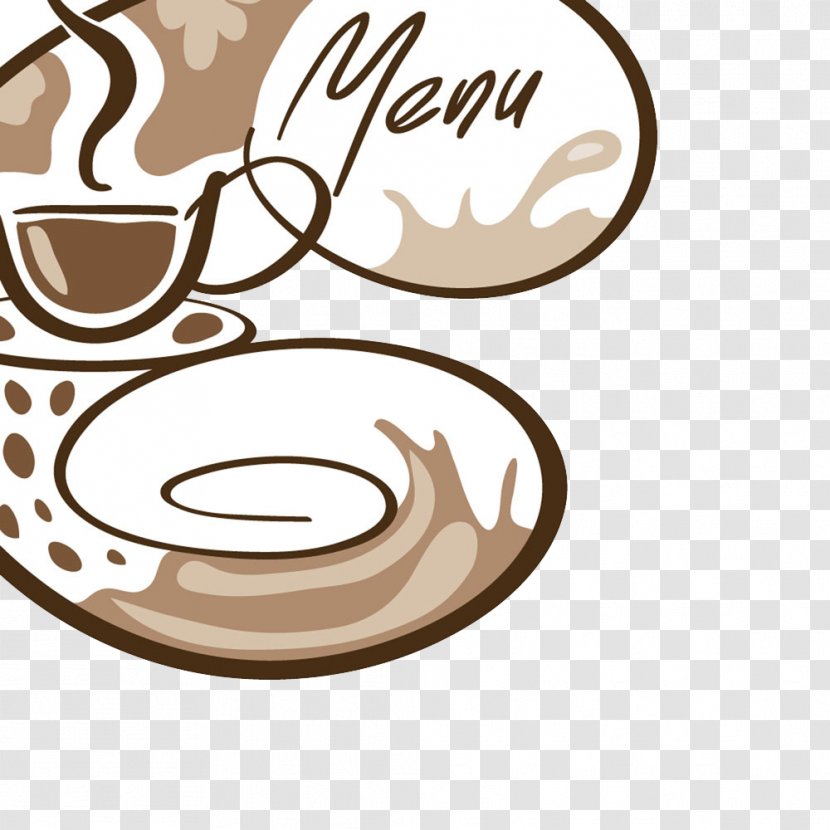 Iced Coffee Cafe Clip Art - Icon Design - Vector Creative Transparent PNG