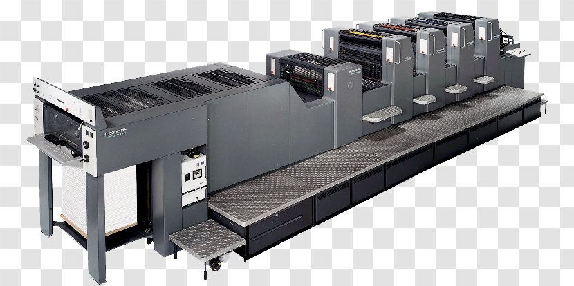 Paper Offset Printing Printer Machine - Standard Size Transparent PNG