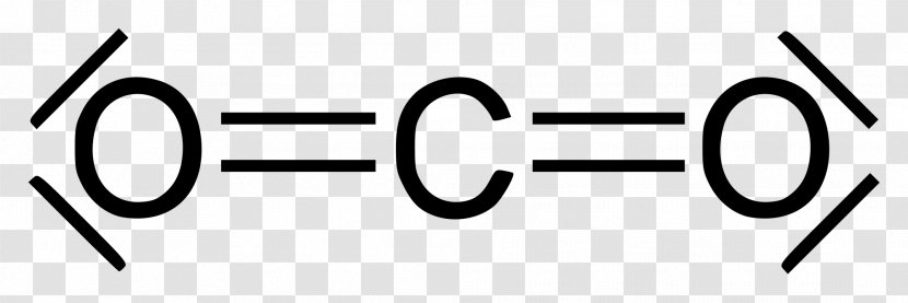 Lewis Structure Carbon Dioxide Chemistry Molecular Formula - Carboncarbon Bond - Area Transparent PNG