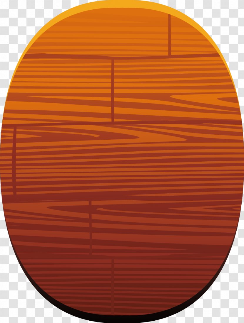 Wood - Orange - Vintage Transparent PNG