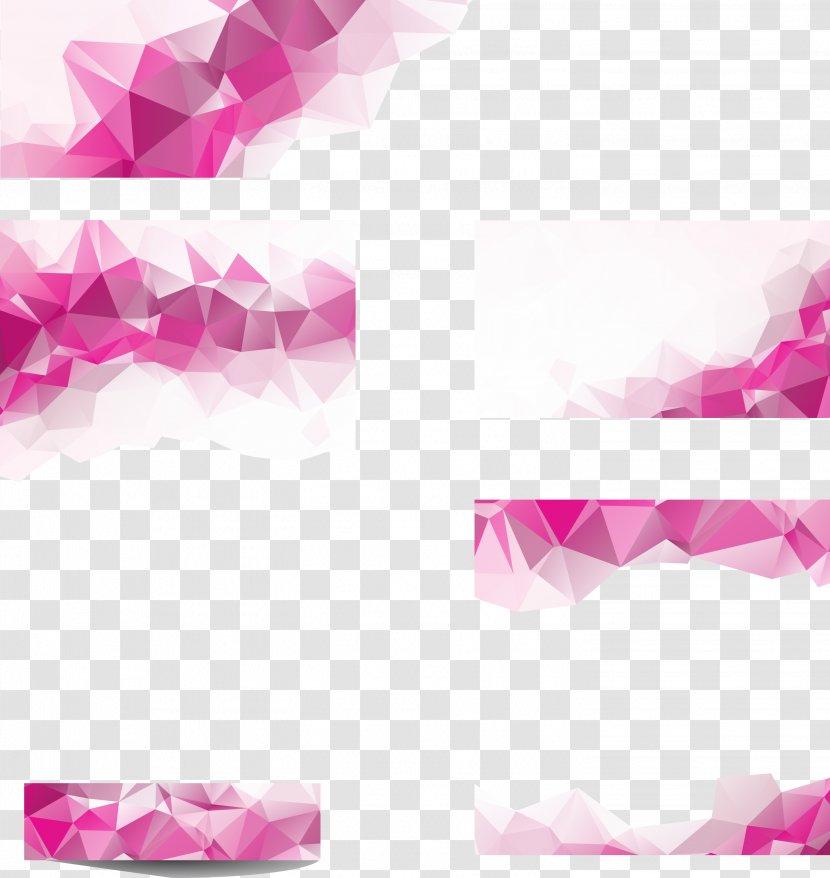 Geometry Polygon Triangle Shading - Colorful Polygonal Background Transparent PNG