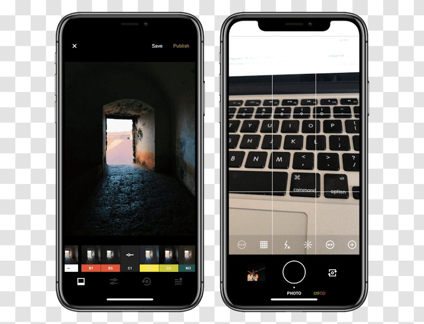 Apple IPhone 8 Plus X 7 Mobile App Camera - Store Transparent PNG
