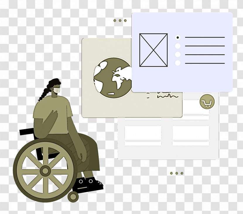 Wheel Chair People Transparent PNG