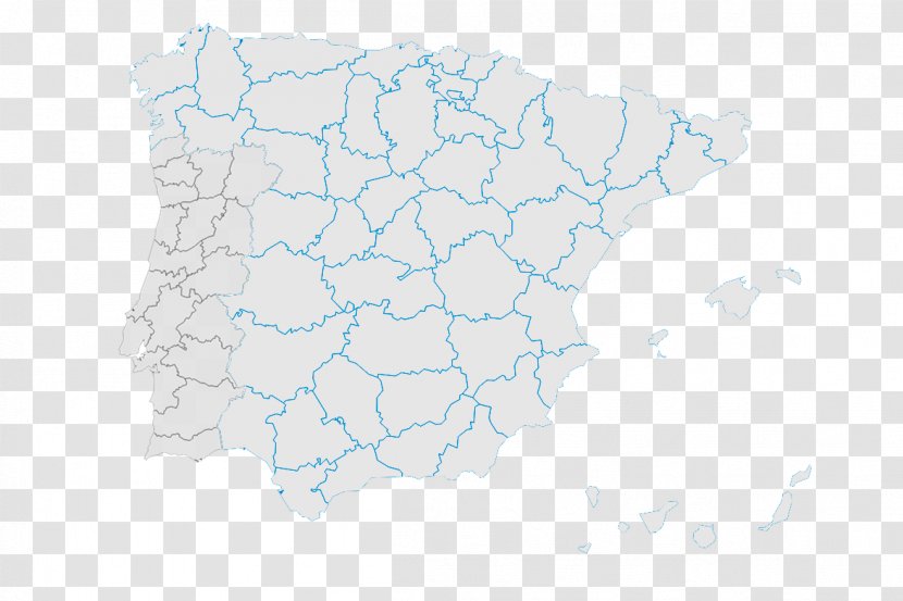 Andalusia Map Geography Spain Transparent PNG