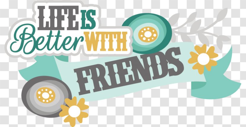 Scrapbooking Friendship Cricut Clip Art - Digital Transparent PNG