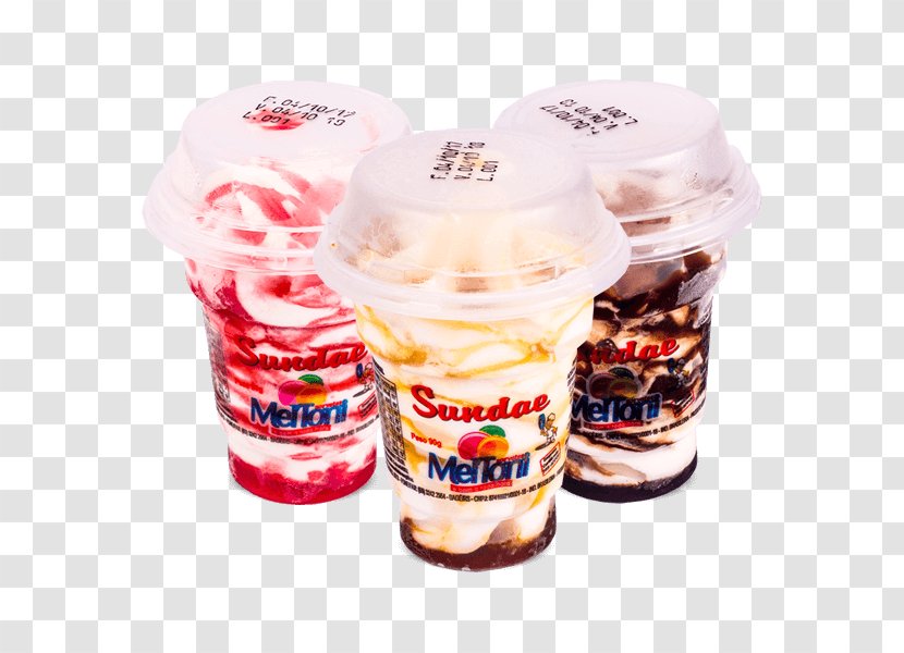 Sundae Ice Cream Cones Sorvetes Meltoni - Flavor Transparent PNG