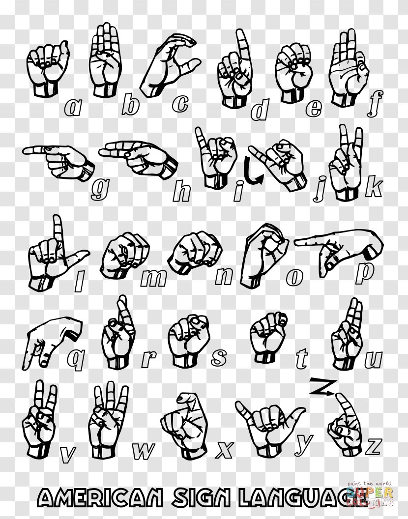 American Sign Language Alphabet Fingerspelling - Number - How I Met Your Mother Transparent PNG