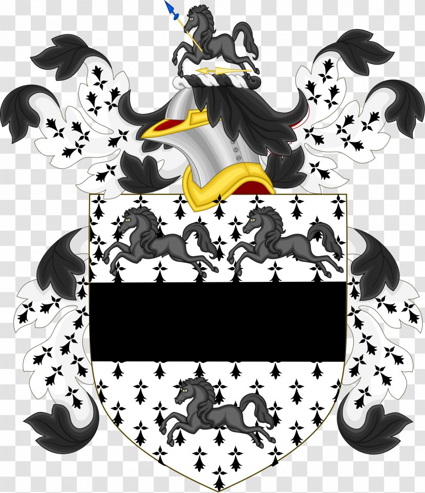 Connecticut Coat Of Arms The Washington Family Crest Gules - Field Transparent PNG