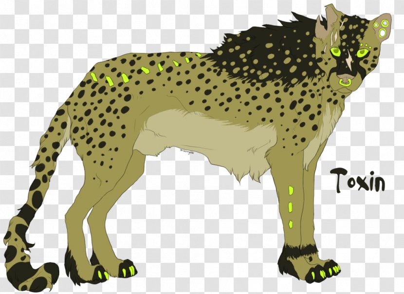 Cheetah Big Cat Terrestrial Animal Fauna - Like Mammal - Venom Piercing Transparent PNG