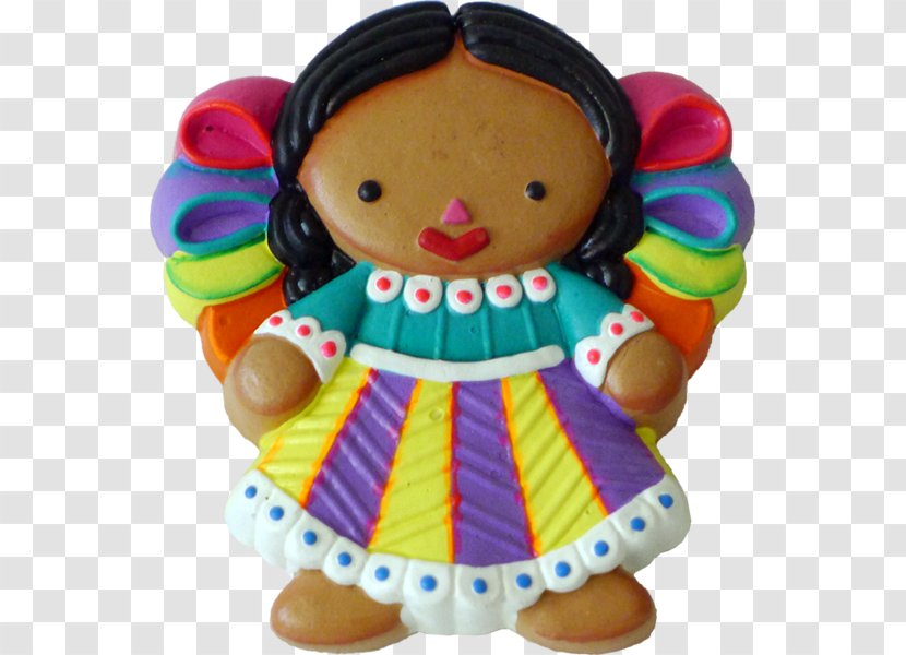 Craft Magnets Doll Clay Toy Figurine - Christmas Ornament Transparent PNG