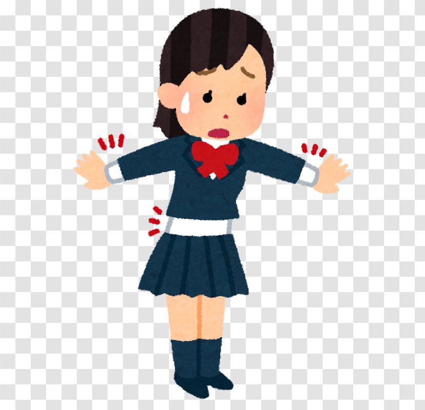 Student Woman Gakuran Randoseru - Cartoon Transparent PNG