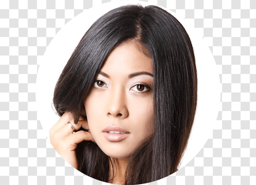 Black Hair Artificial Integrations Eyebrow Transplantation - Hairstyle - Loss Transparent PNG