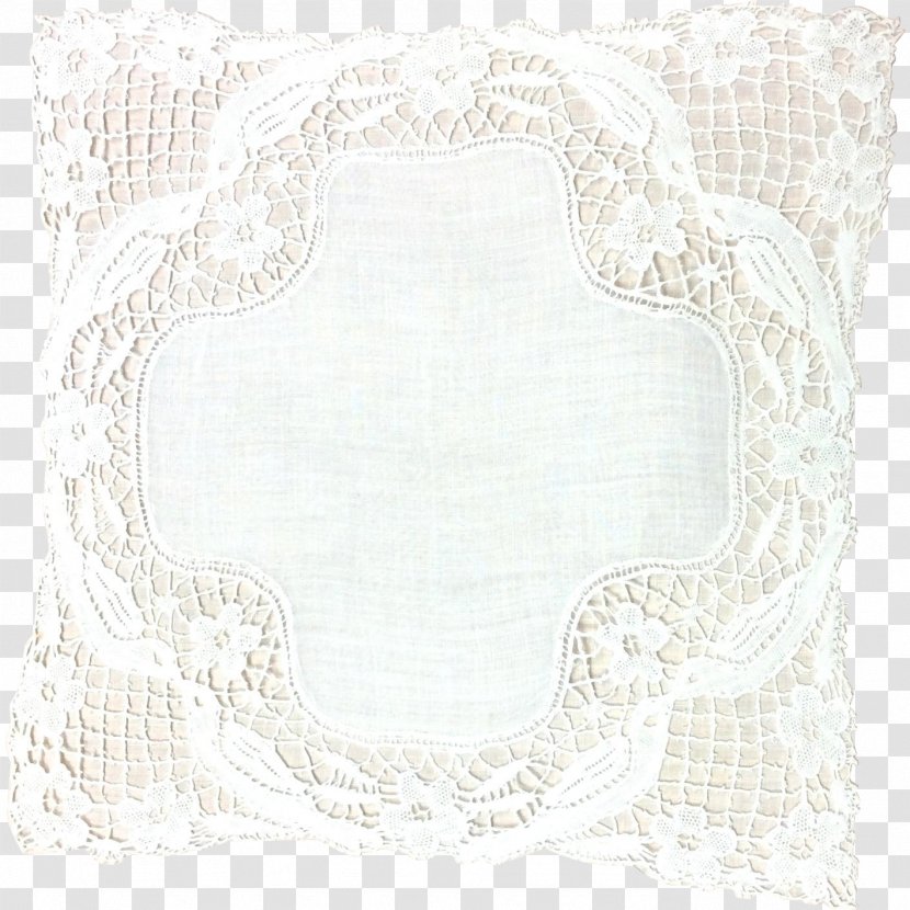 Place Mats Textile Doily Rectangle - Placemat - Lace Boarder Transparent PNG
