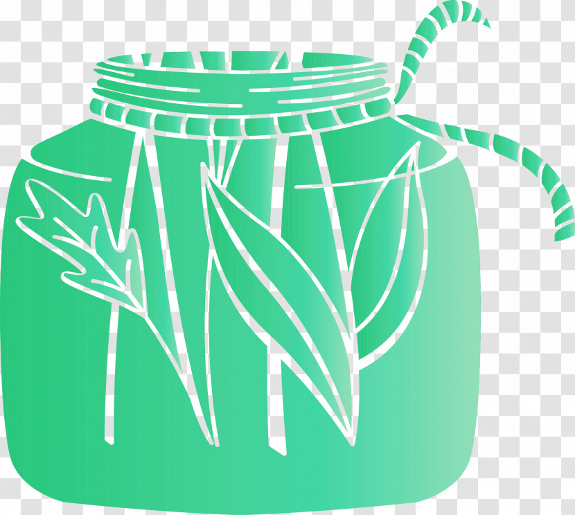 Logo Font Green Leaf Pattern Transparent PNG
