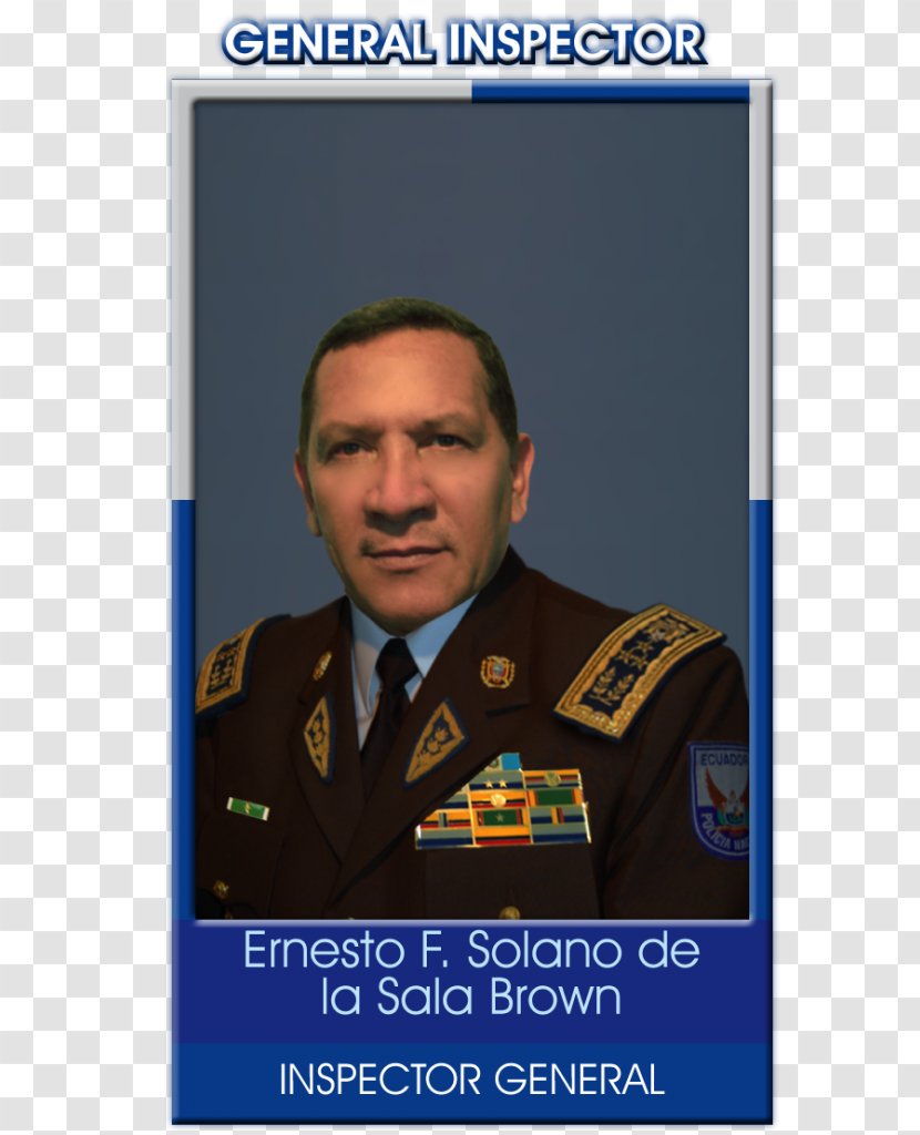 Army Officer Organization National Police Of Ecuador Lieutenant Colonel - Military Transparent PNG