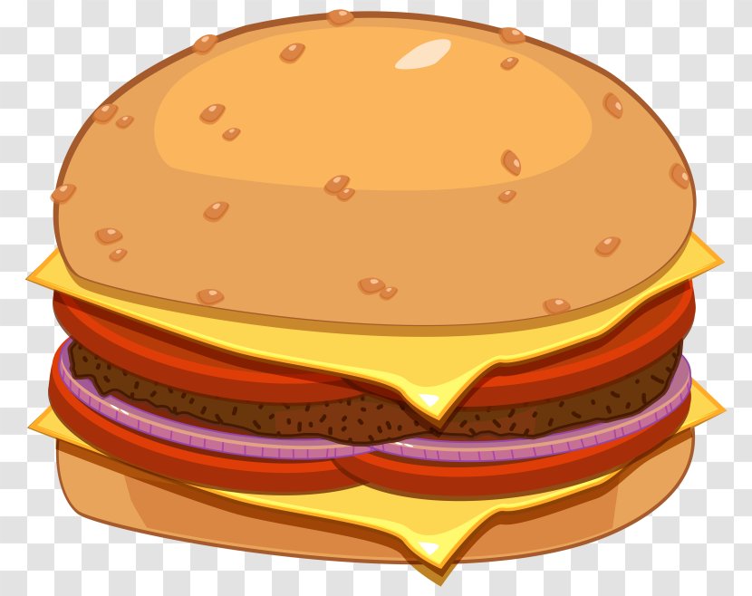 Hamburger Barbecue Cheeseburger Hot Dog Clip Art Transparent PNG