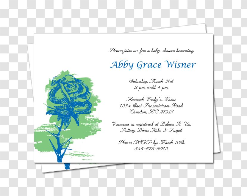 Wedding Invitation Floral Design Font - Flower Transparent PNG