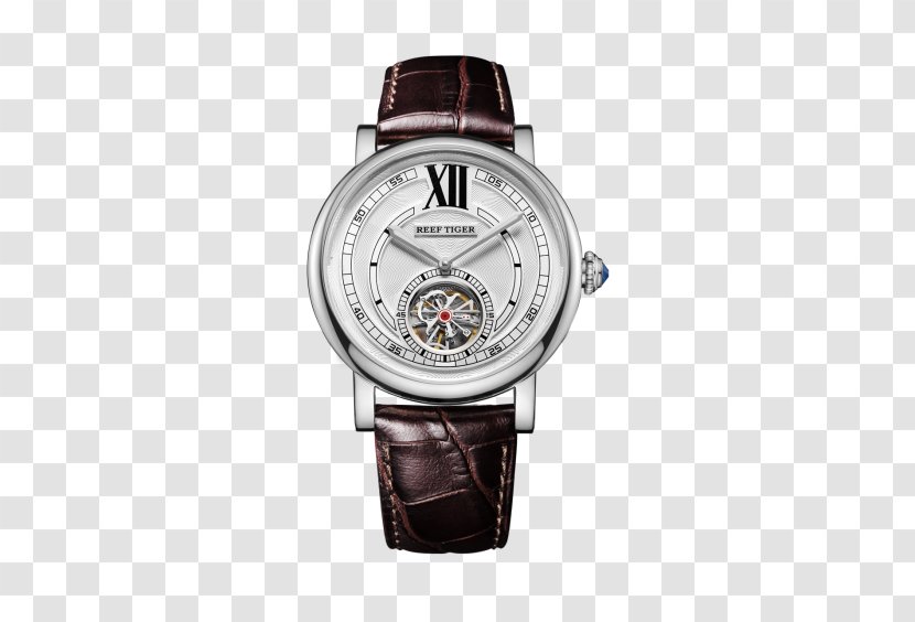 Automatic Watch Strap Tourbillon Leather Transparent PNG