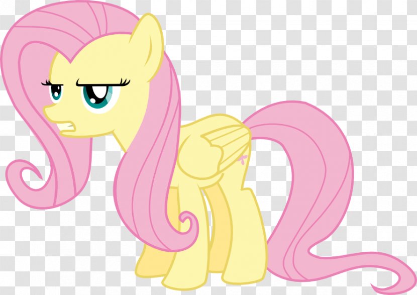 Fluttershy Pony Horse Character - Flower - Enchantress Transparent PNG