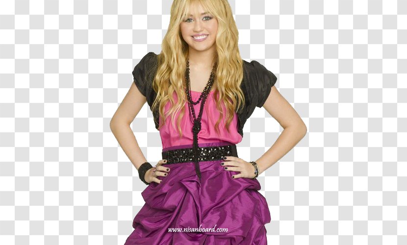 Miley Cyrus Hannah Montana - Watercolor - Season 4 Stewart ForeverMiley Transparent PNG