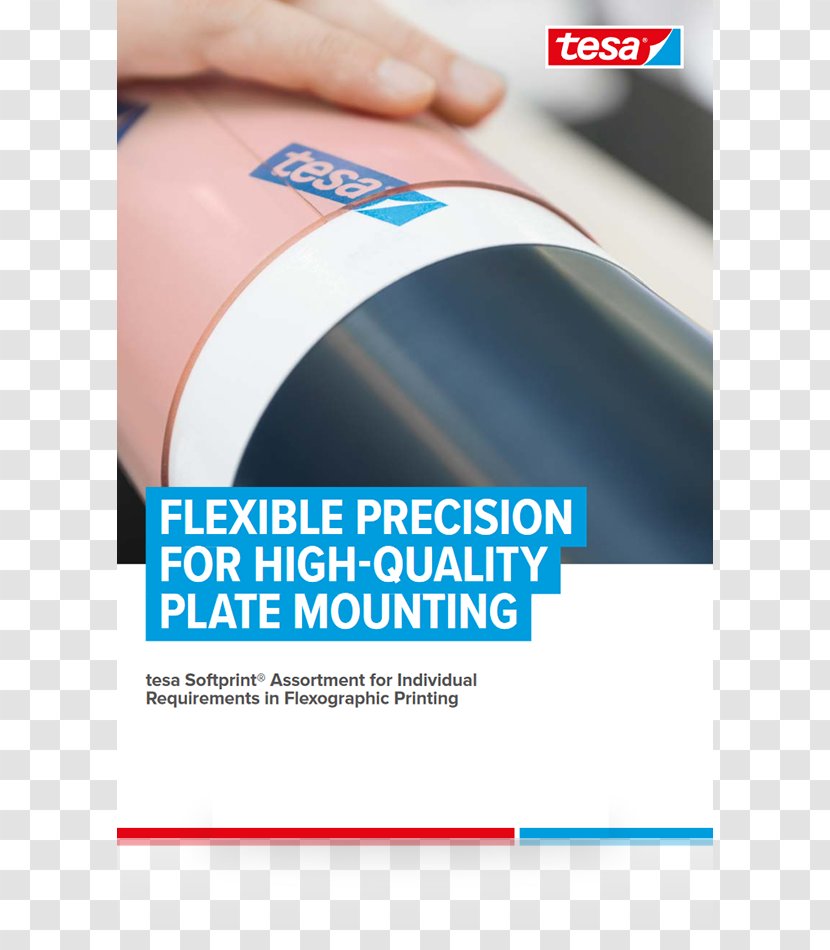 Adhesive Tape Paper Flexography Printing TESA SE - Ribbon Transparent PNG