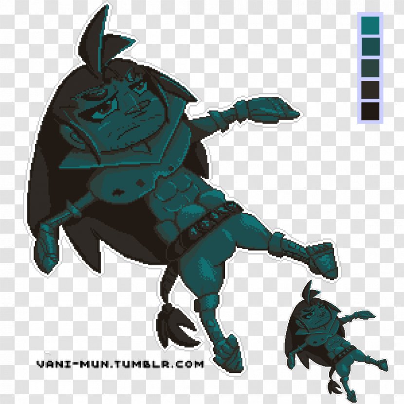 Pixel Art Fan - Mythical Creature - Mun Transparent PNG