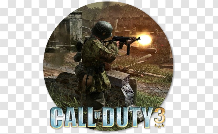 Call Of Duty 3 2 4: Modern Warfare Duty: United Offensive PlayStation - Games - Black Ops Multiplayer Theme Transparent PNG