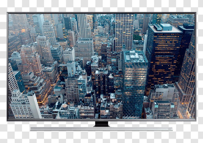 Samsung 4K Resolution LED-backlit LCD Smart TV Ultra-high-definition Television - Set Transparent PNG