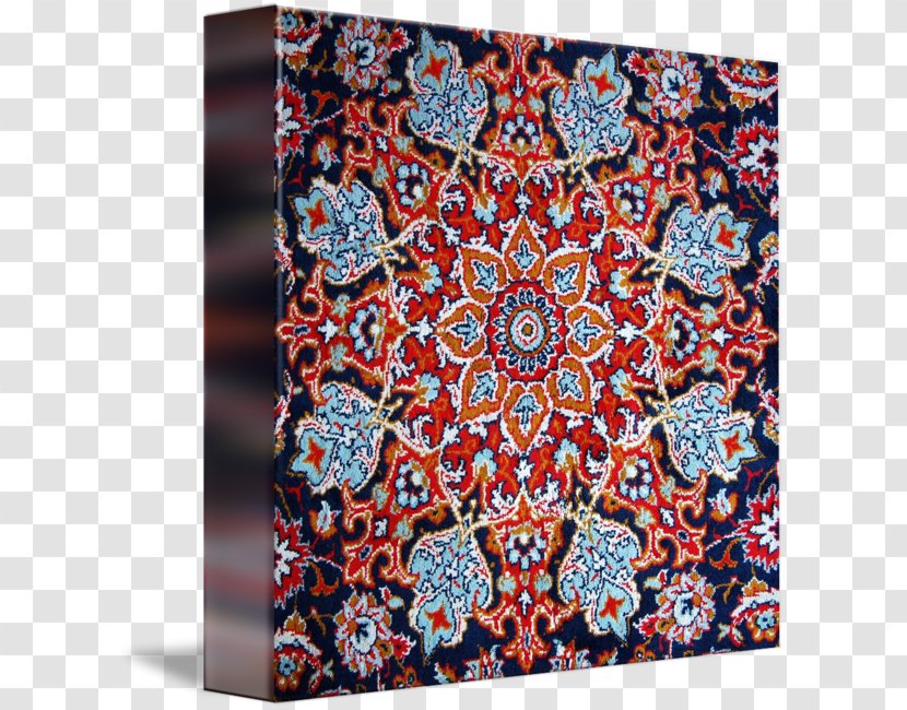 Paisley Place Mats Gallery Wrap Canvas Iran - Motif - Persian Carpet Transparent PNG