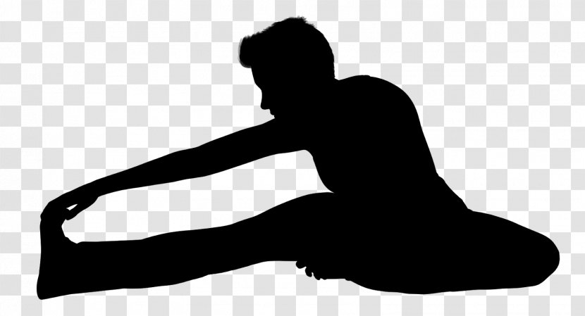 Yoga Cartoon - Dance - Blackandwhite Physical Fitness Transparent PNG