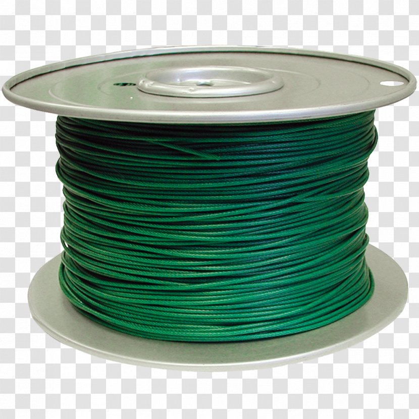 Wire Turquoise Electrical Cable Green Electricity - Conversion Coating Transparent PNG