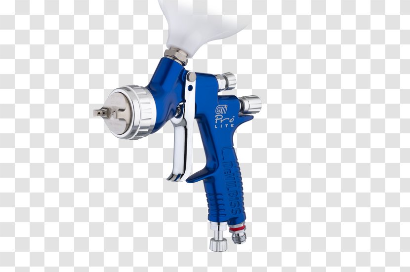 DeVilbiss GTi Pro Lite Spray Gun Painting Nozzle Tool - Paint Transparent PNG