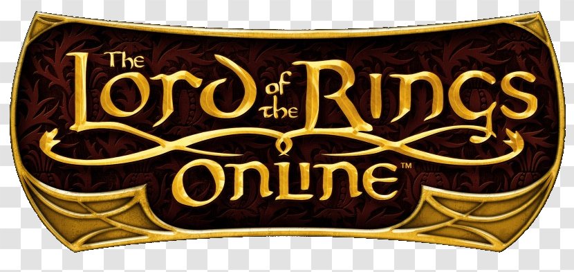 The Lord Of Rings Online Font Logo Transparent PNG