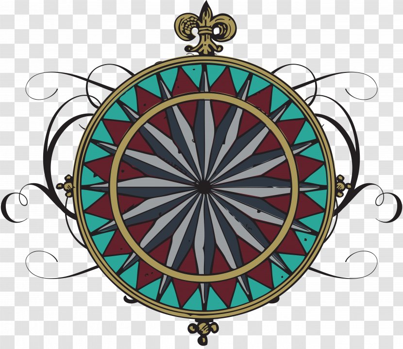 Compass Rose Map North Pin - Elements Transparent PNG