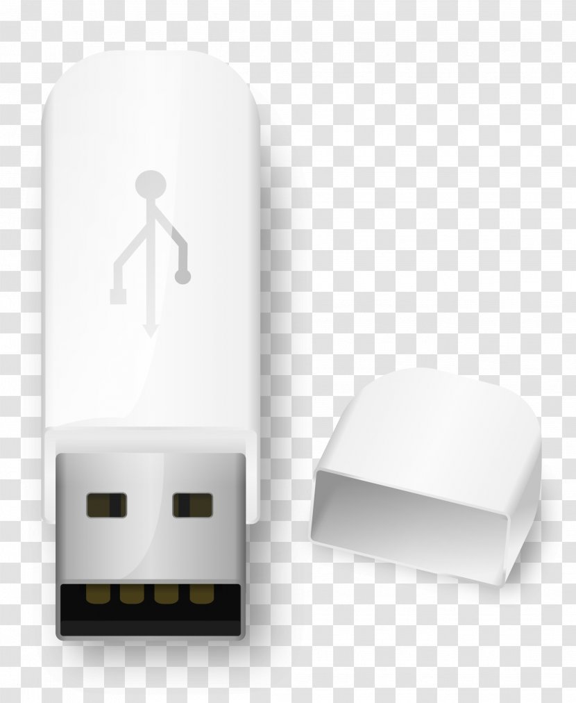 USB Flash Drives Computer Data Storage Clip Art - Usb Transparent PNG